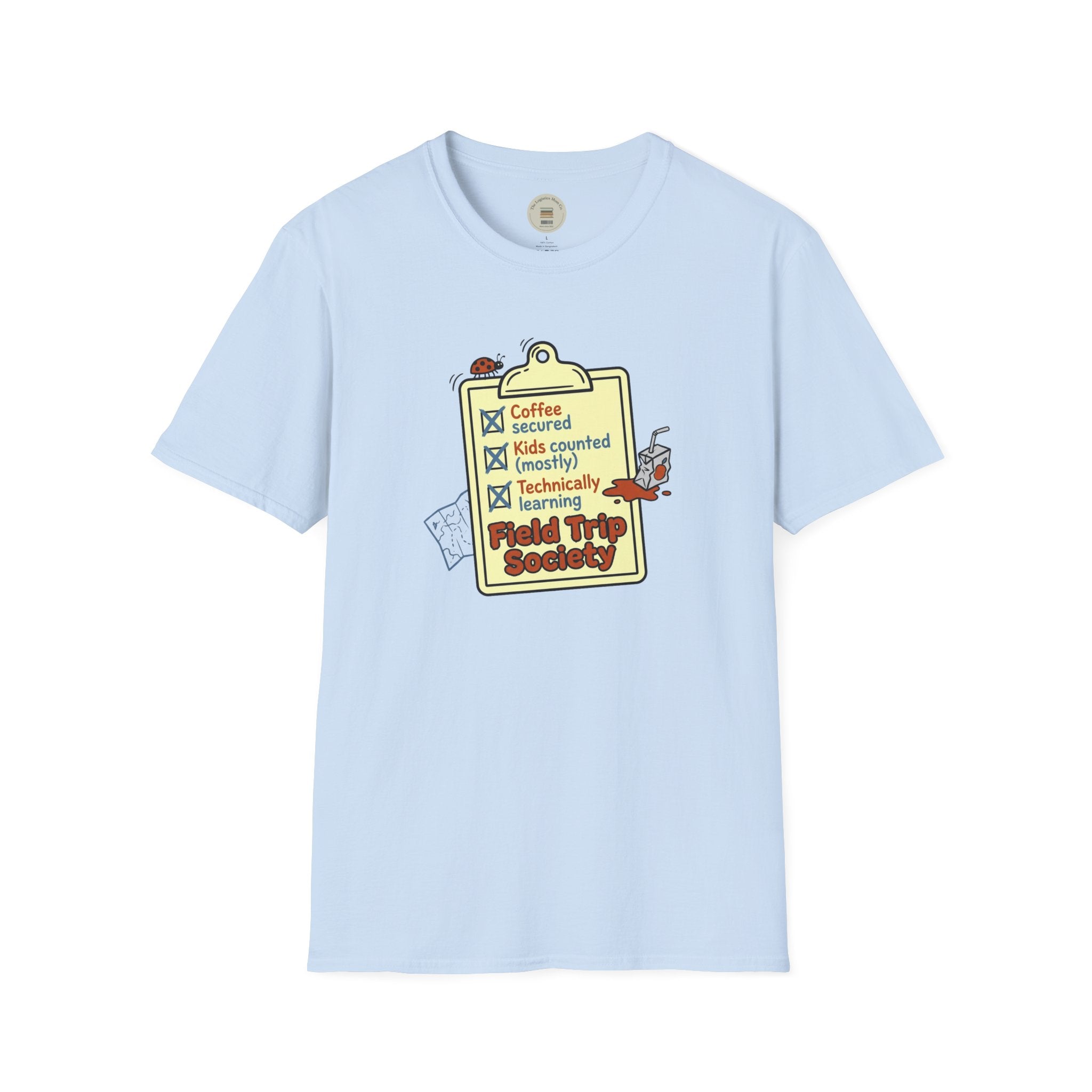 Field Trip Society Check List T-Shirt