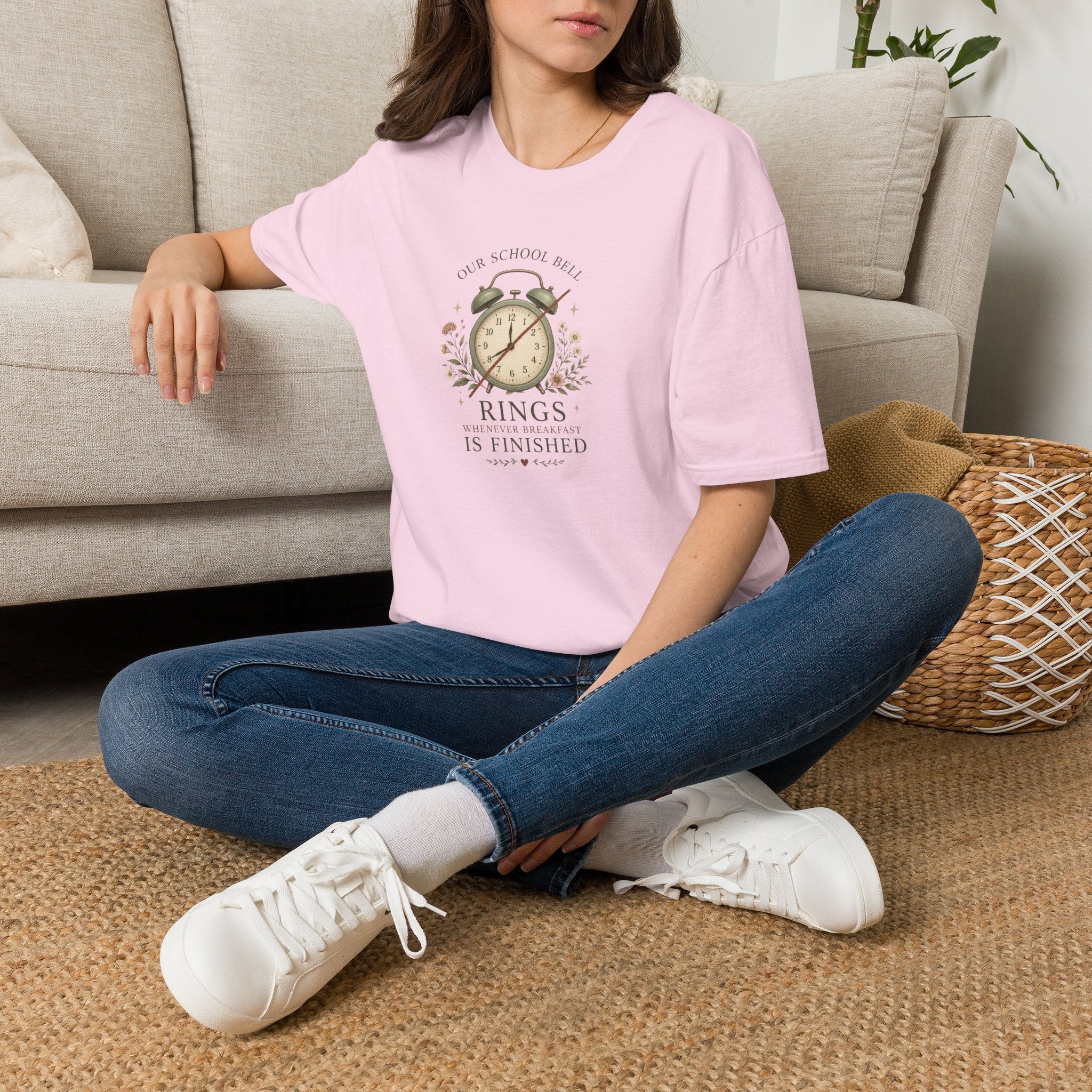 Our school bell rings whenever breakfast is finished T-Shirt