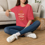 Knitting Is Therapy T-Shirt