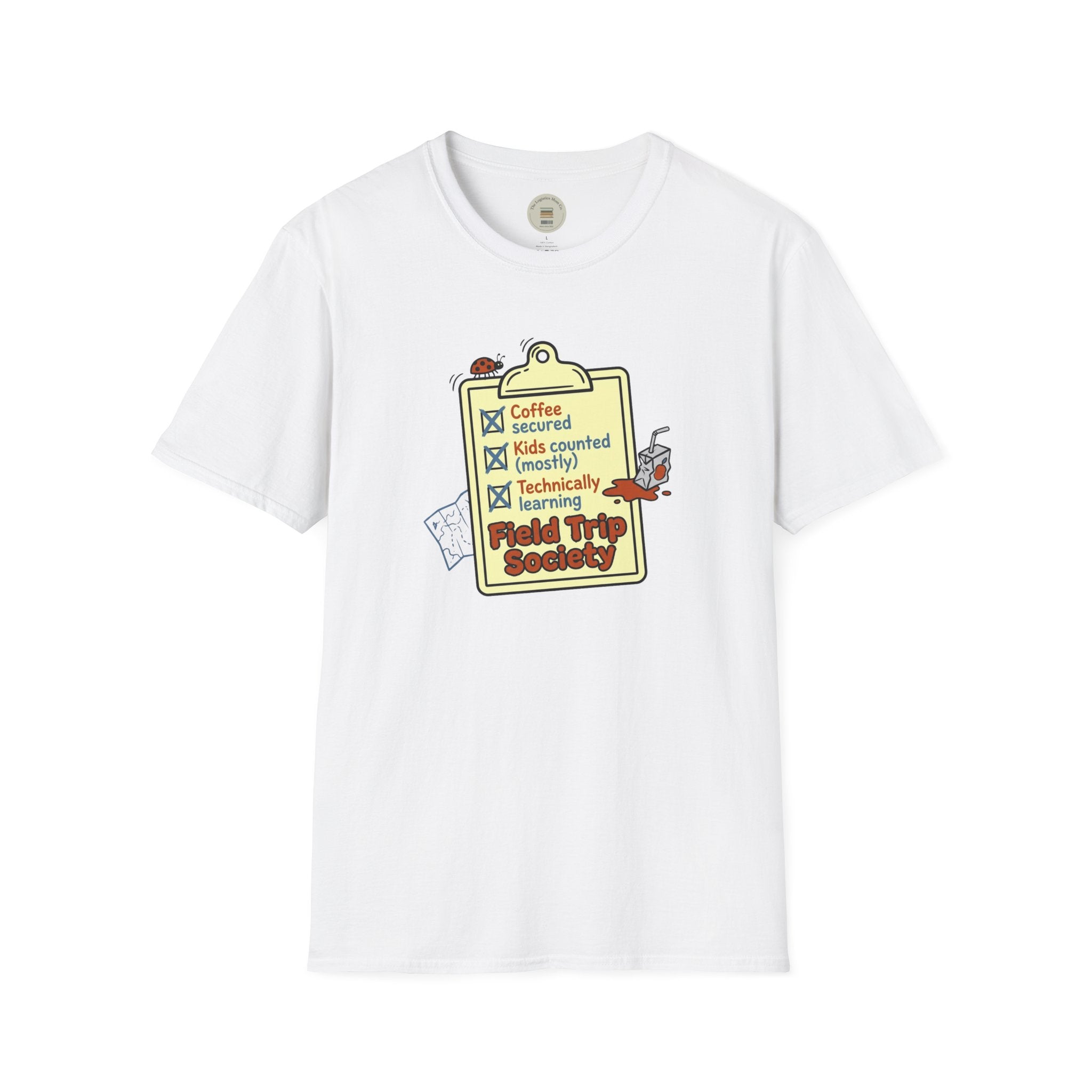 Field Trip Society Check List T-Shirt