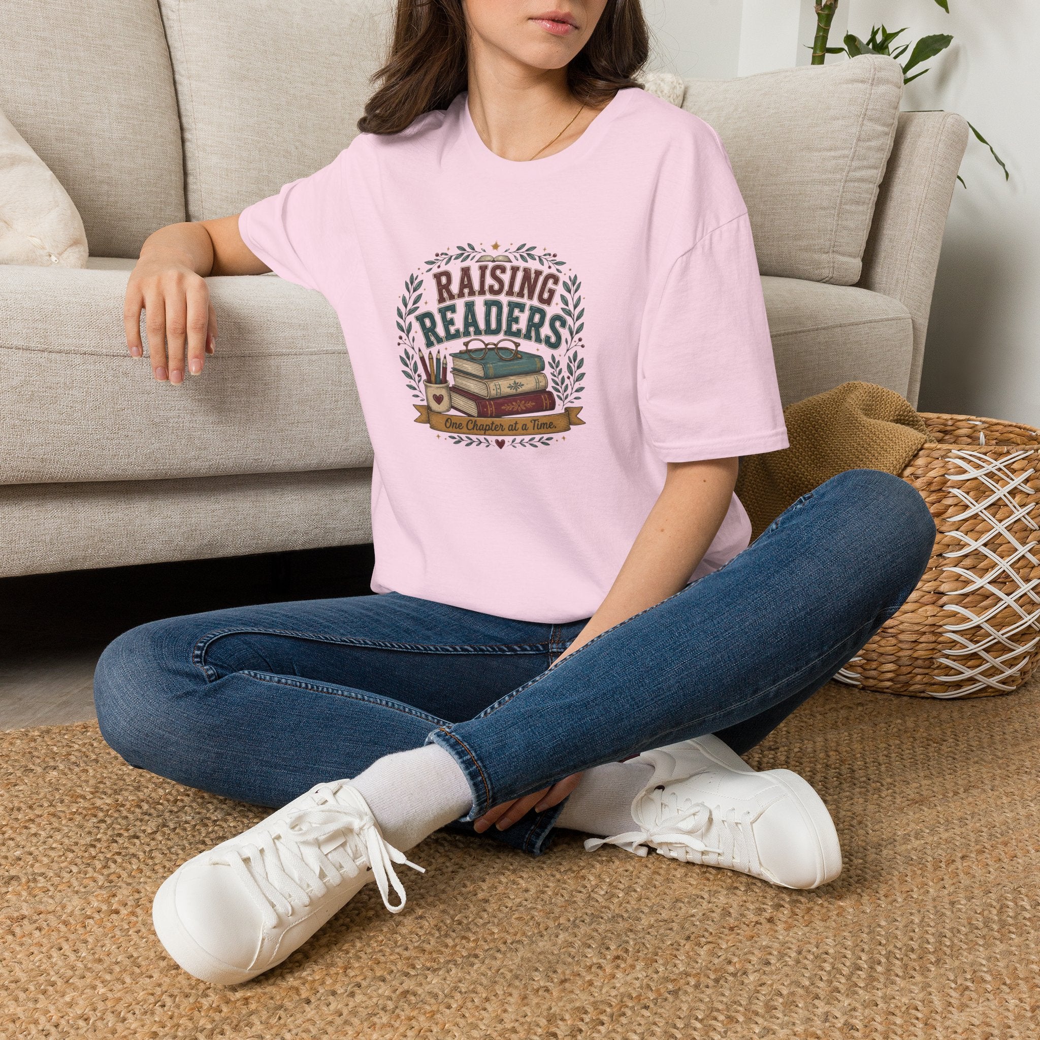 Raising Readers one charter at a time T-Shirt
