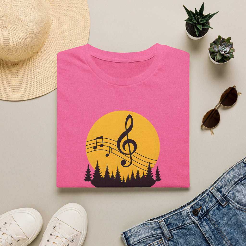 Treble Clef Sunset T-Shirt