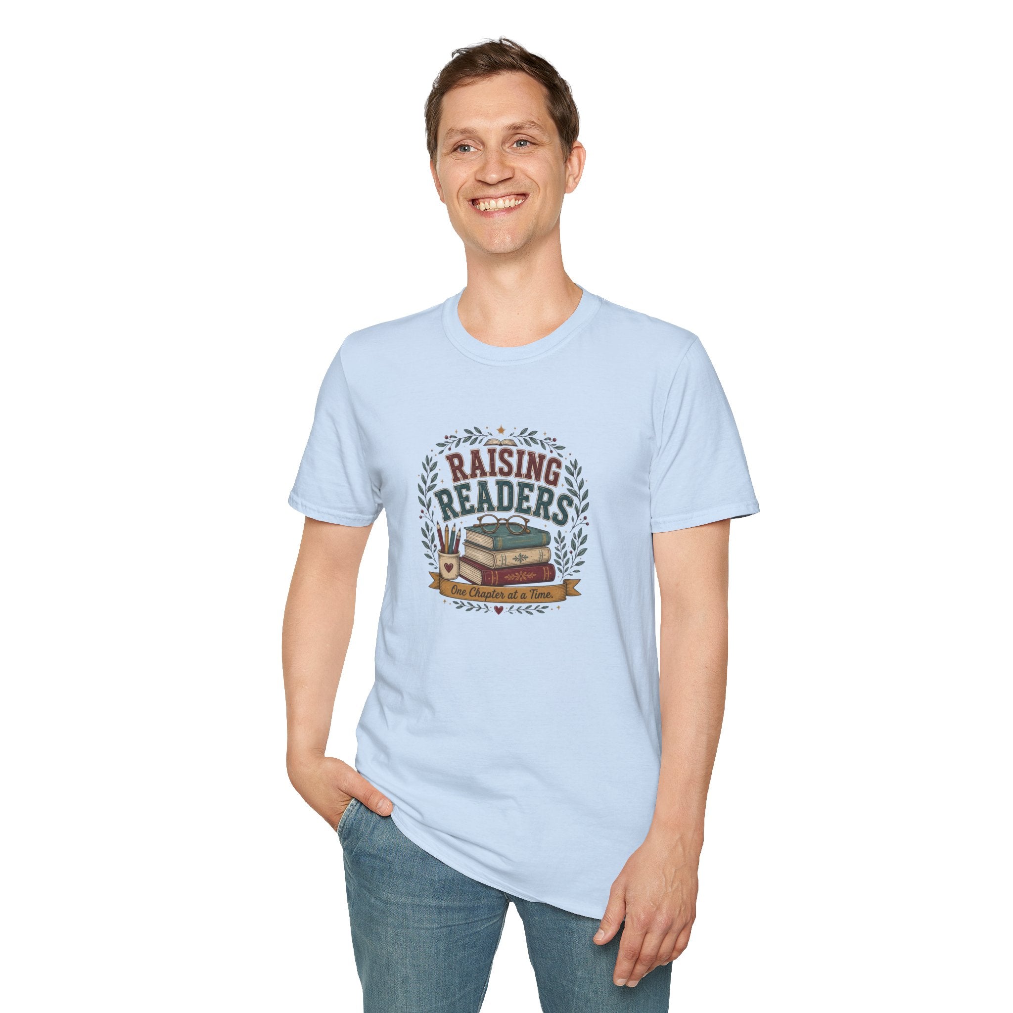 Raising Readers one charter at a time T-Shirt