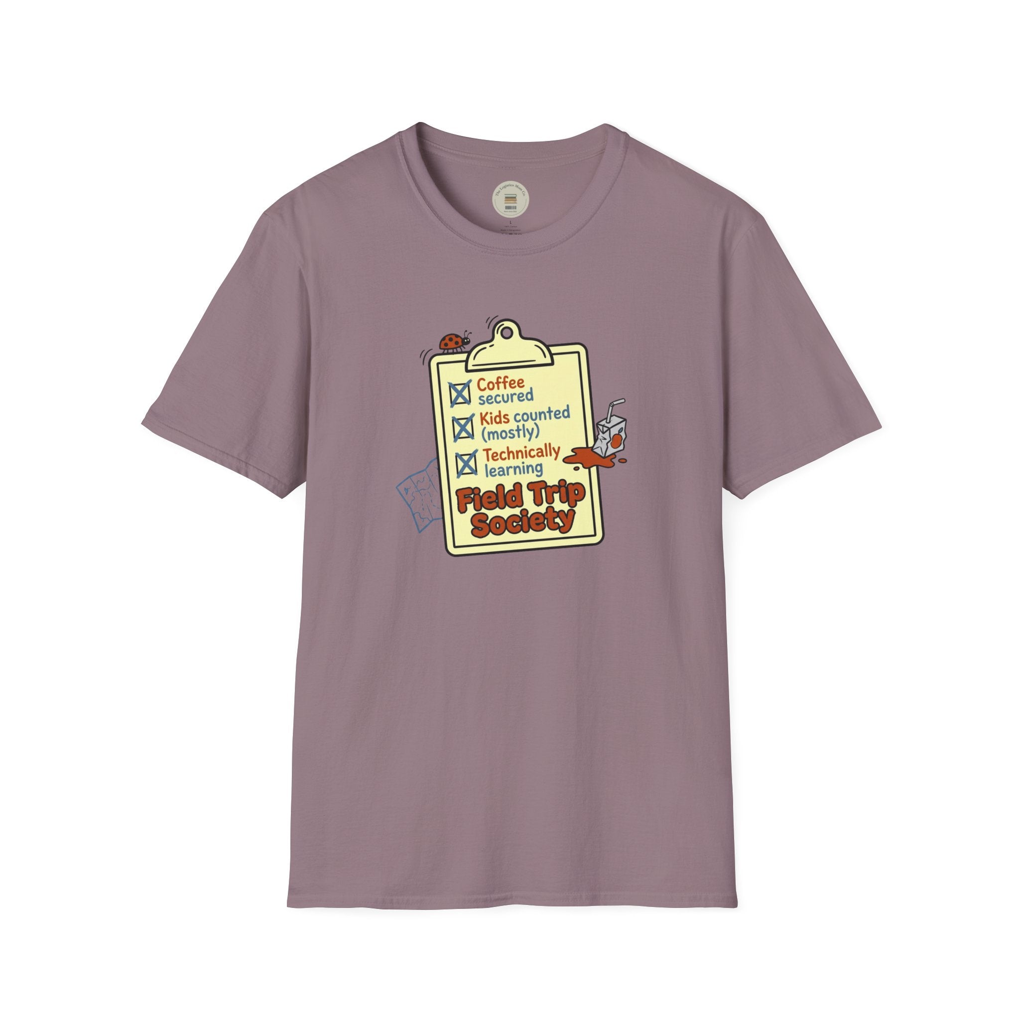 Field Trip Society Check List T-Shirt
