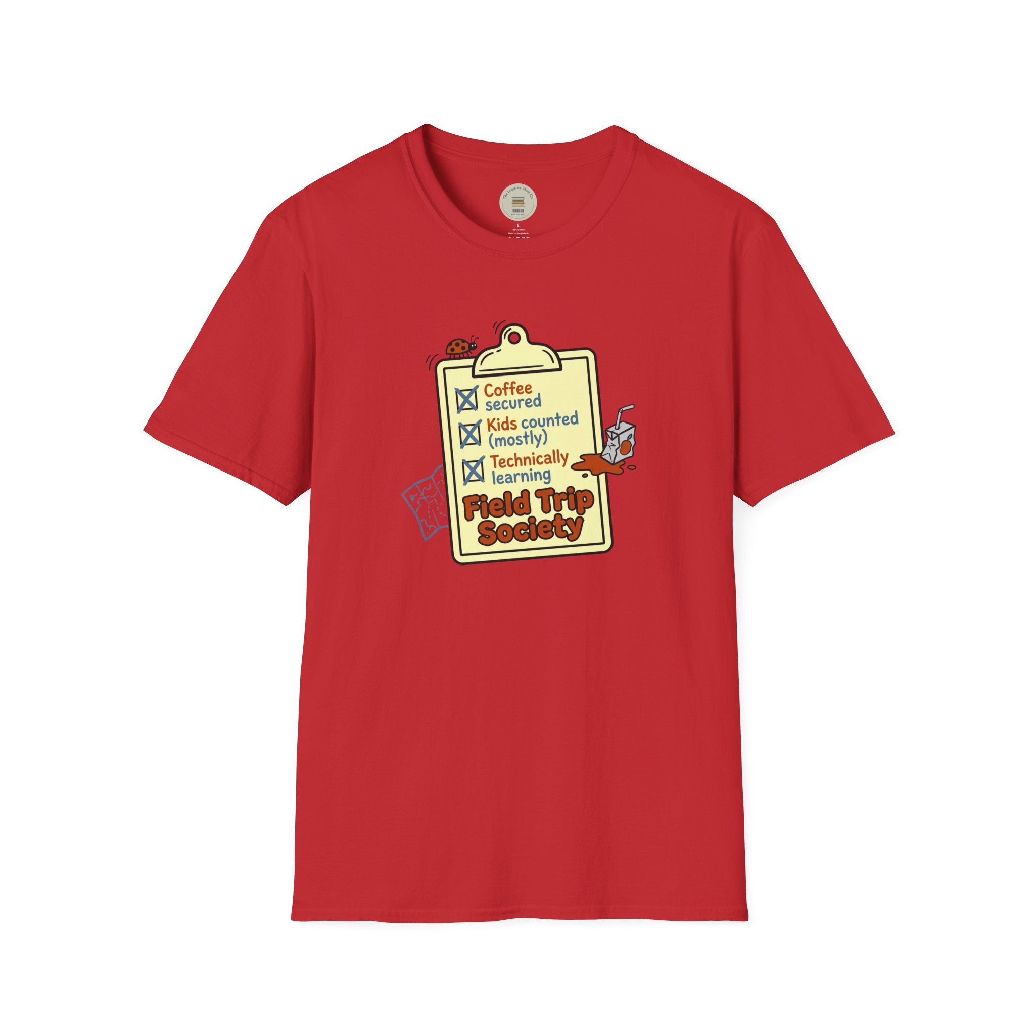 Field Trip Society Check List T-Shirt