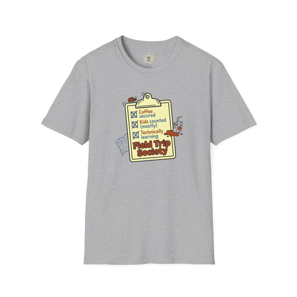 Field Trip Society Check List T-Shirt