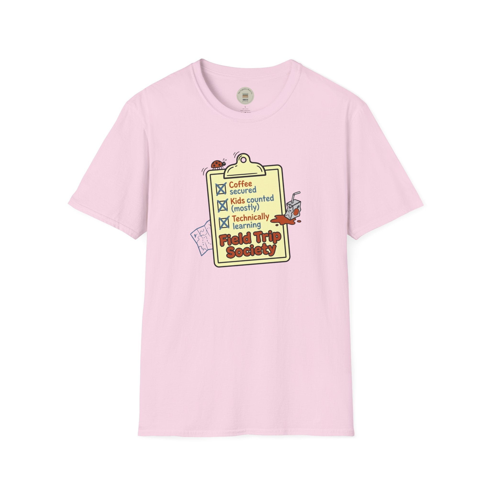 Field Trip Society Check List T-Shirt