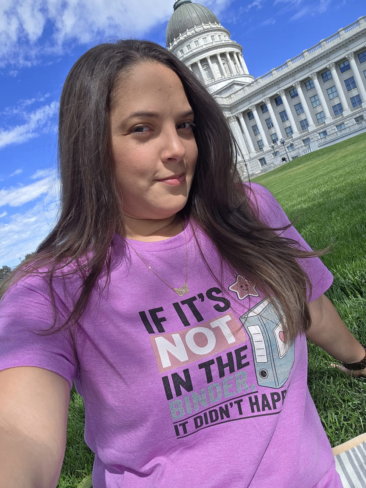If it's not in the binder, it didn't happen T-Shirt